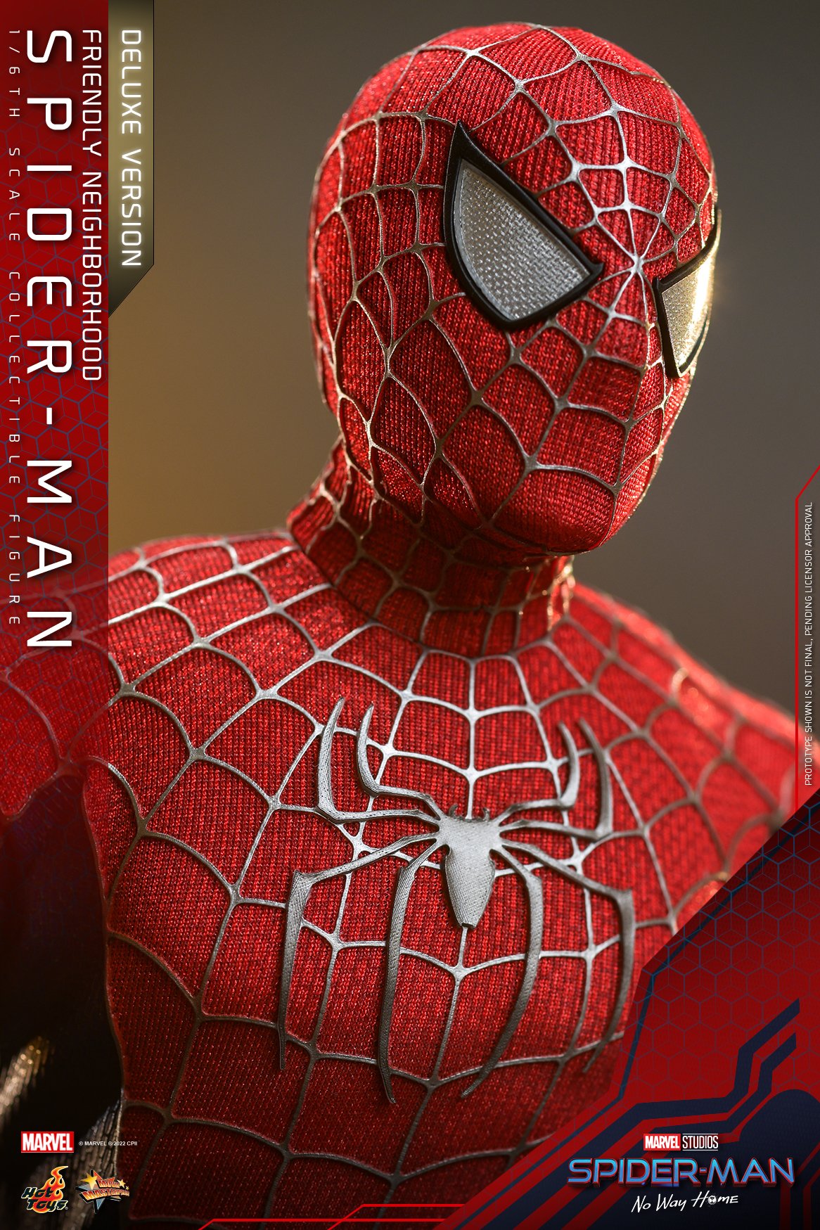 Hot Toys MMS662 1/6 Spider-Man: No Way Home - Friendly Neighborhood Spider-Man (Deluxe Version)