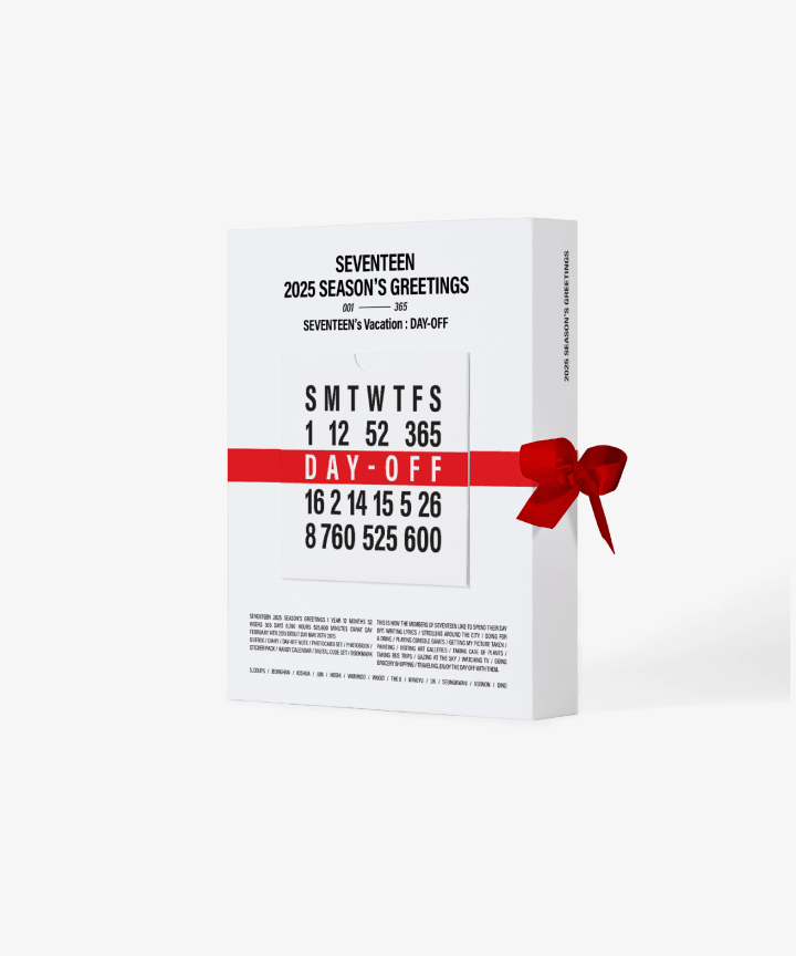 [สั่งทางไลน์เท่านั้น‼️] [รับกด+นำเข้าสินค้า] SEVENTEEN 2025 SEASON'S GREETINGS ไม่มีของแถม