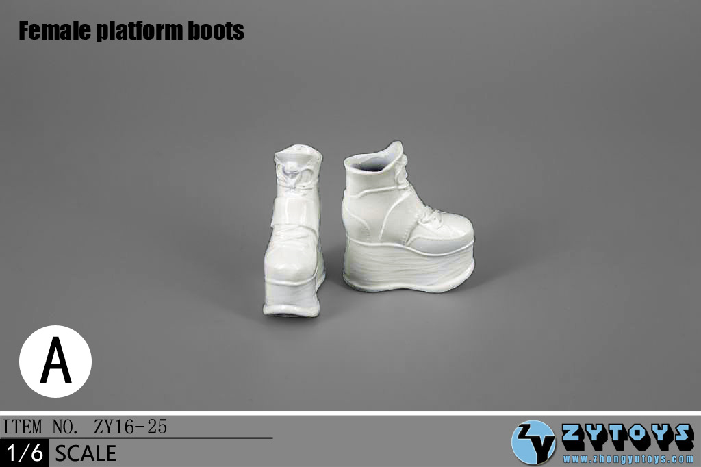 ZY Toys ZY16-23A Men's Leather Boots Black