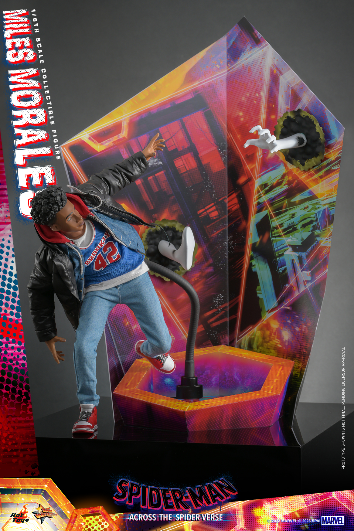 Hot Toys MMS710 1/6 Spider-Man: Across the Spider-Verse - Miles Morales