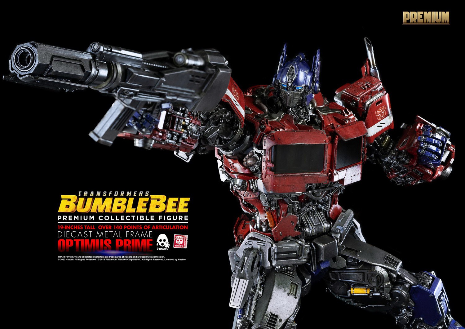 threezero 3Z0162 Transformers: BumbleBee - PREMIUM Optimus Prime