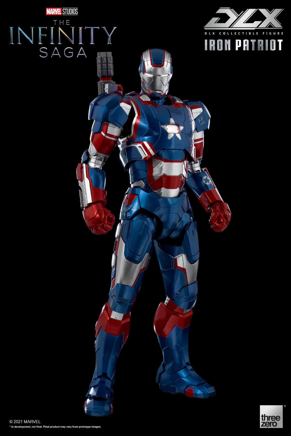 threezero 3Z02570C0 DLX The Infinity Saga - Iron Patriot