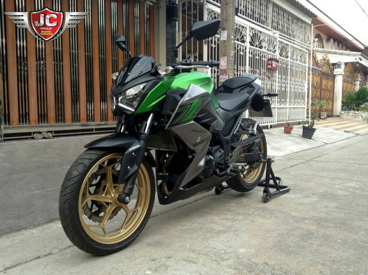 Kawasaki Z300 รถบ้านแท้มือเดียวเดิมจัดๆโปรดาวน์ 7,100 ไม่ต้องค้ำ