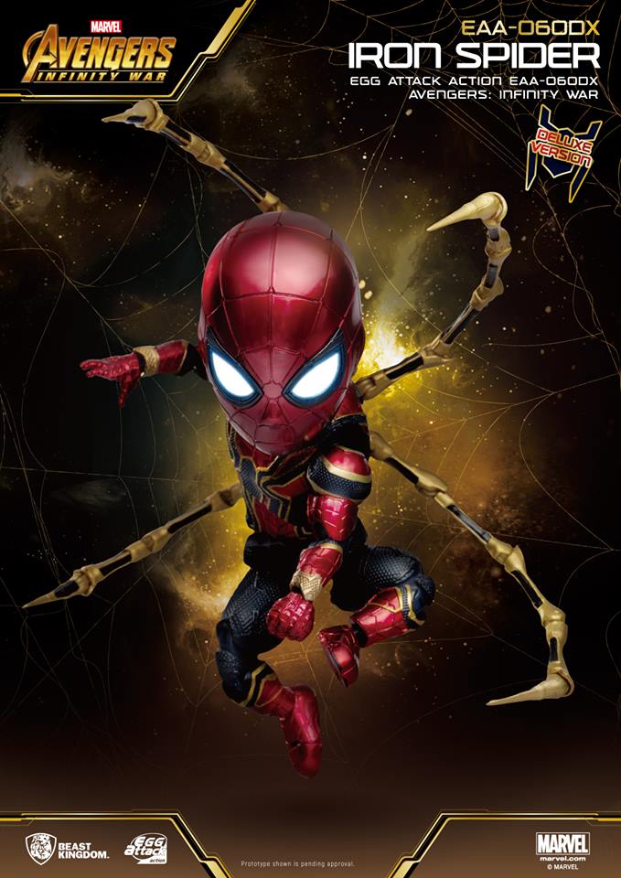 Beast Kingdom EAA060DX Avengers Infinity War - Iron Spider (Deluxe Ver.)