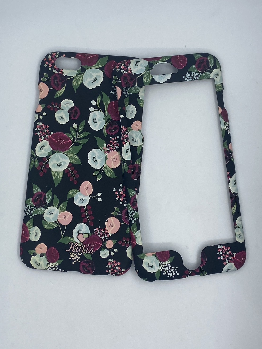 เคสคูทิส(Kutis)เคสไอโฟน6พลัส,6Sพลัส(ลายดอกไม้)มาใหม่ เคสประกบหน้า-หลัง เคสเรืองแสง เคสลายวินเทจ ร้านSuperhero Klongthom