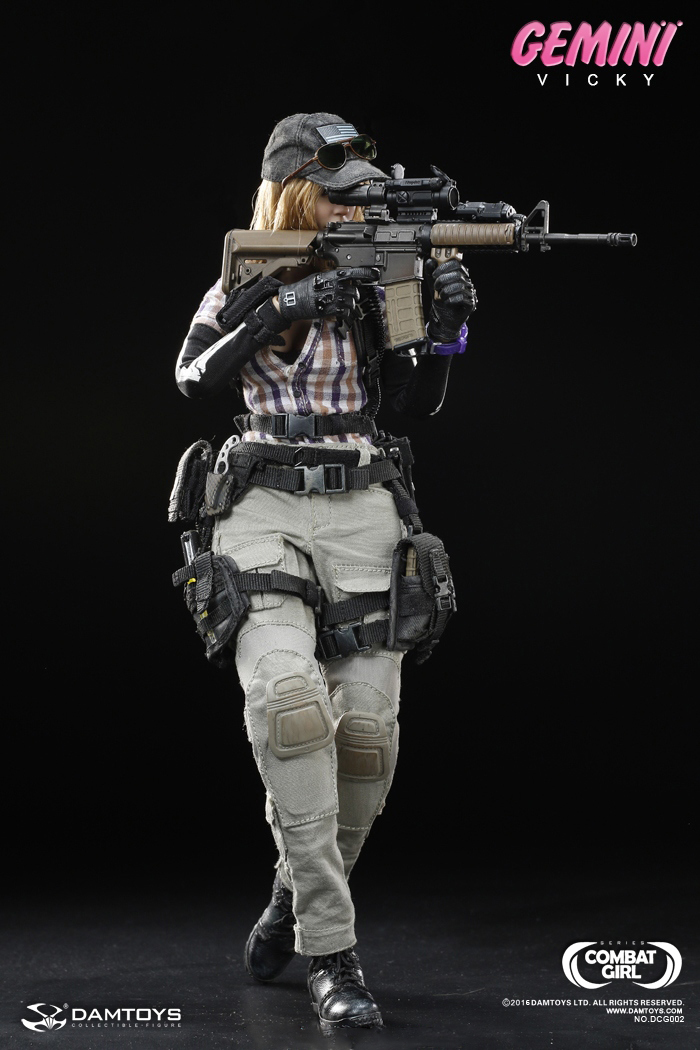 DAMTOYS 16 COMBAT GIRL Series - DCG002 Gemini Vicky
