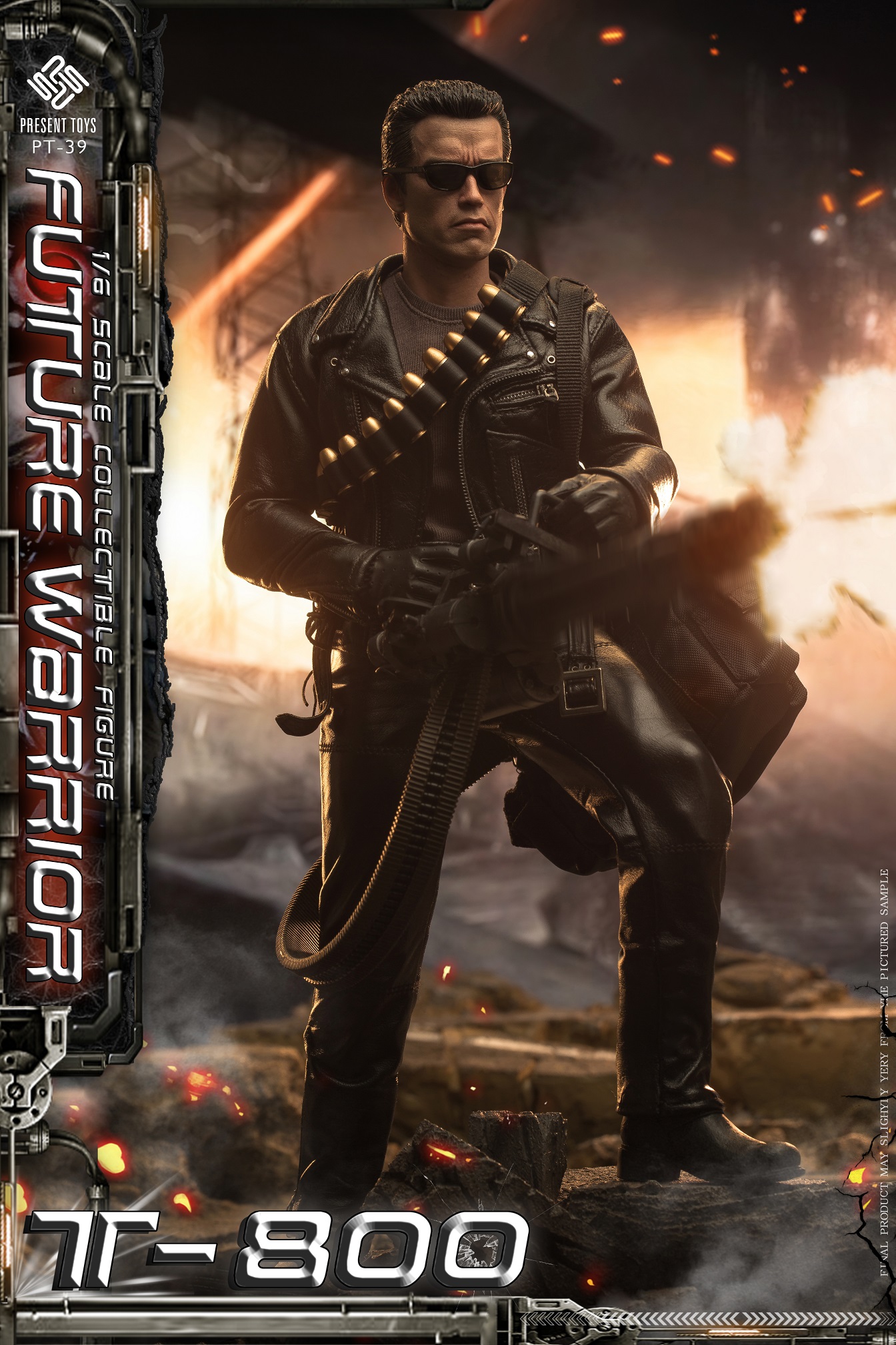 PRESENT TOYS PT-SP39 1/6 Future Warrior T-800