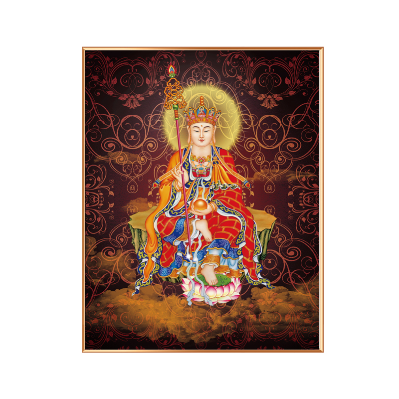 #ภาพวาดทังก้า(Thangka)ภาพวาดทิเบต ทังก้า มันดาลา พุทธศิลป์ชั้นสูง