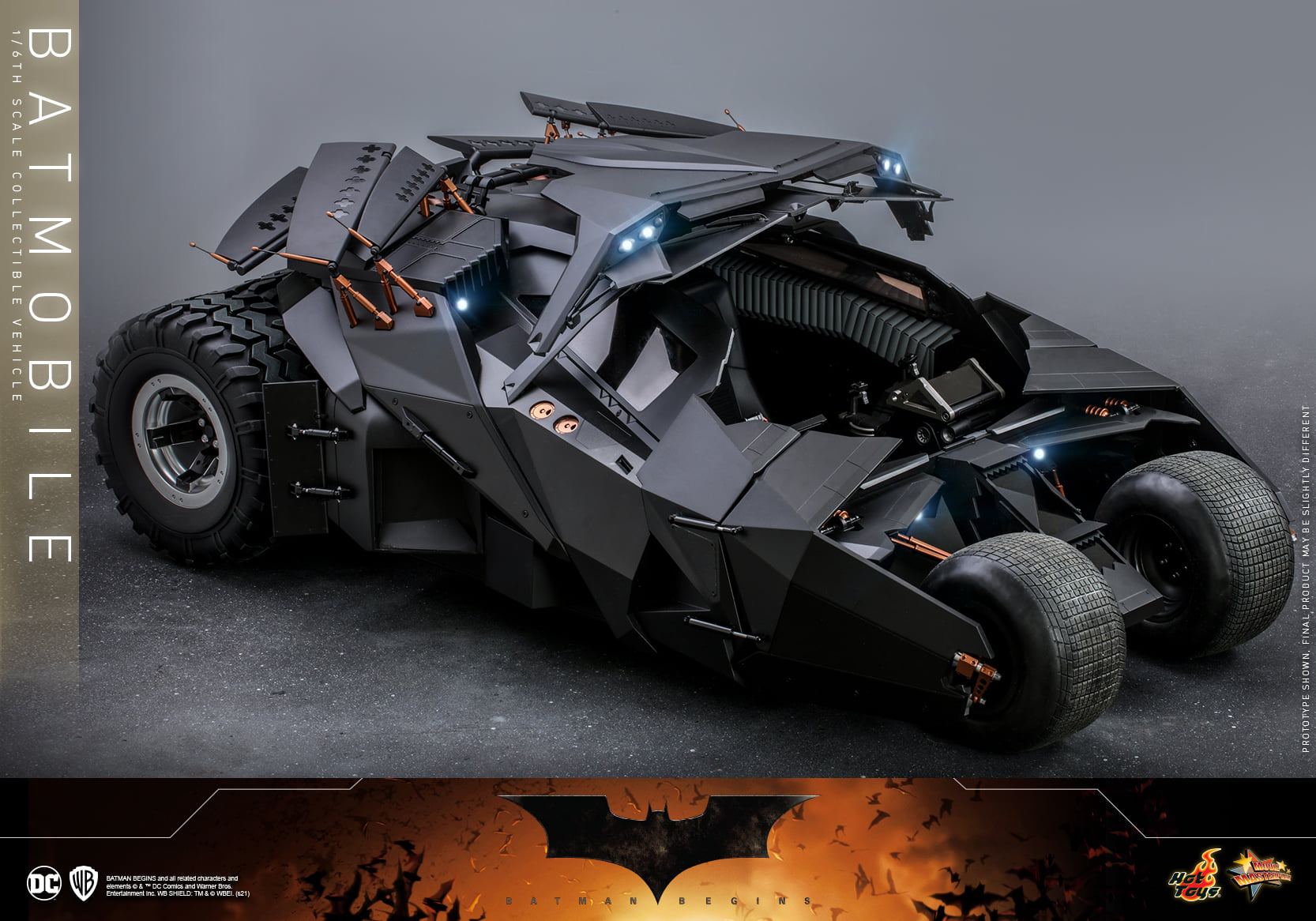 Hot Toys MMS596 1/6 Batman Begins - Batmobile