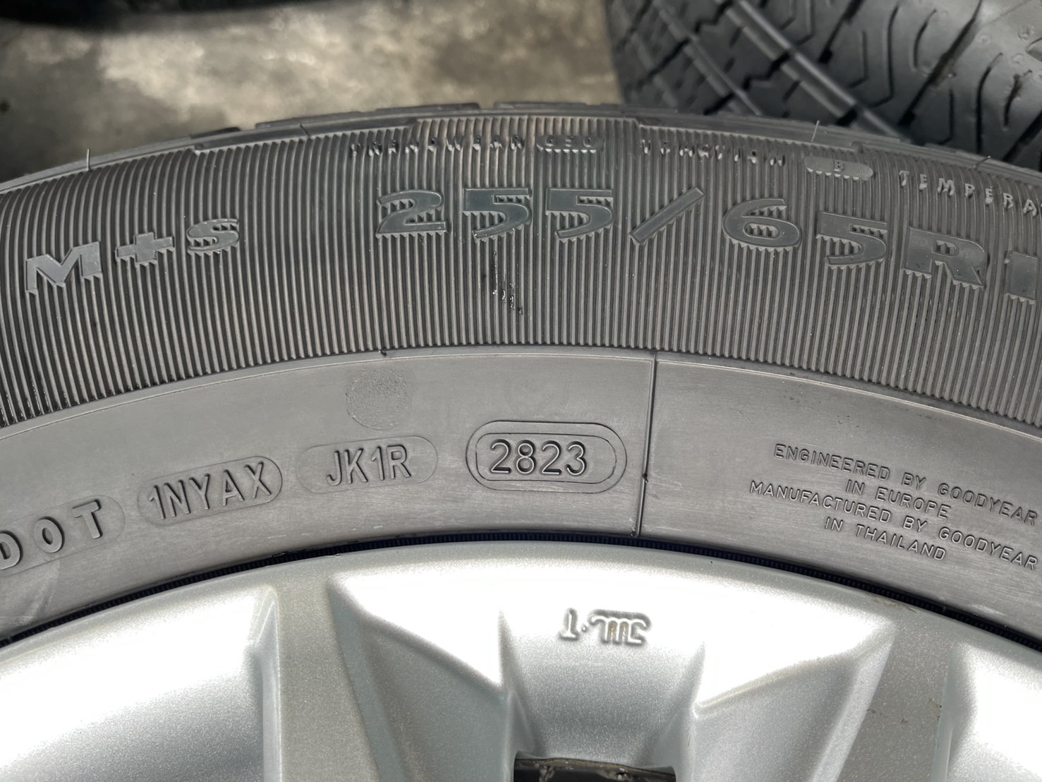 ✨ล้อแม็ก✨ISUZU D-Max Blue Power ขอบ 18 พร้อมยาง 255-65-18 Goodyear🌟ปี 23🌟