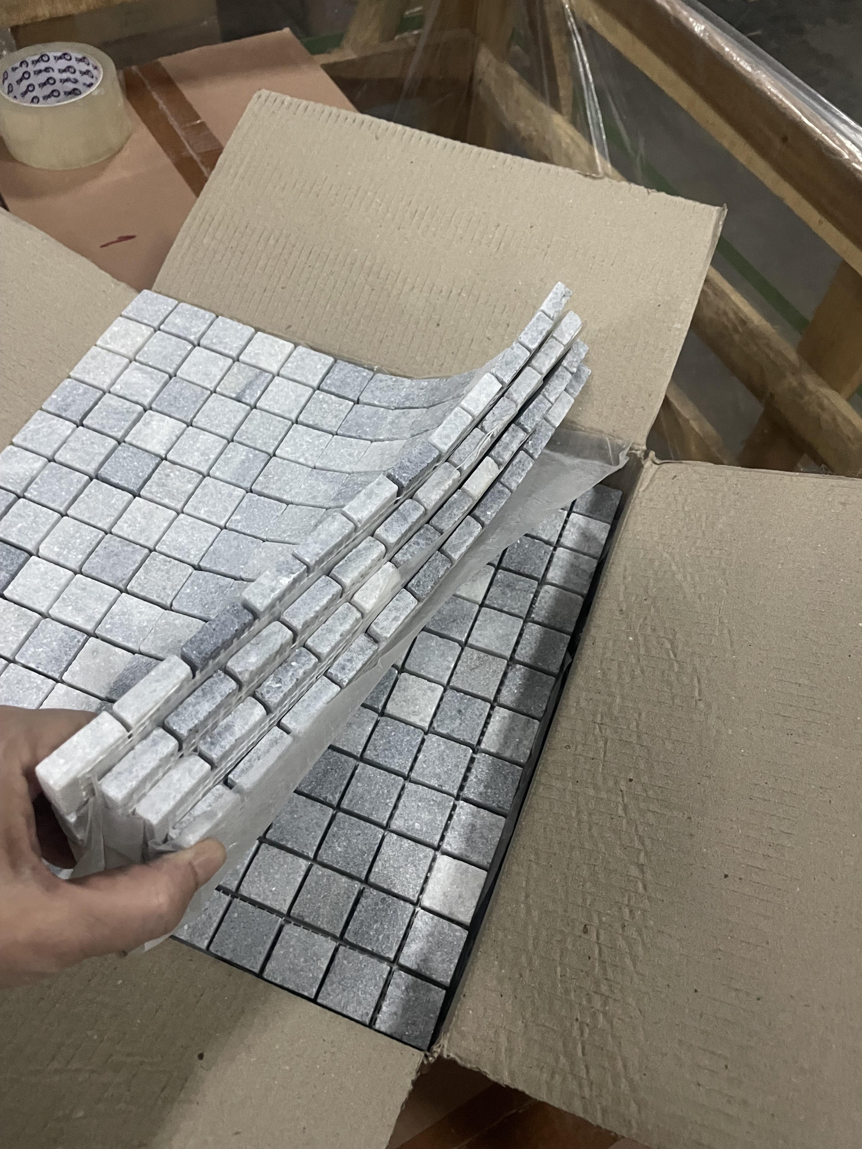 Crystal Black Mosaic ขนาด 30x30 cm