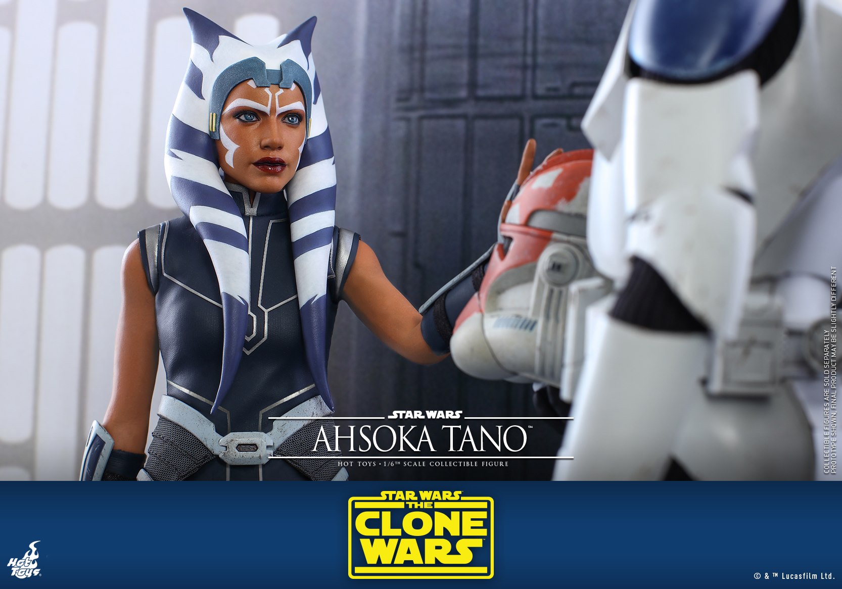 Hot Toys TMS021 1/6 Star Wars: The Clone Wars™ - Ahsoka Tano™