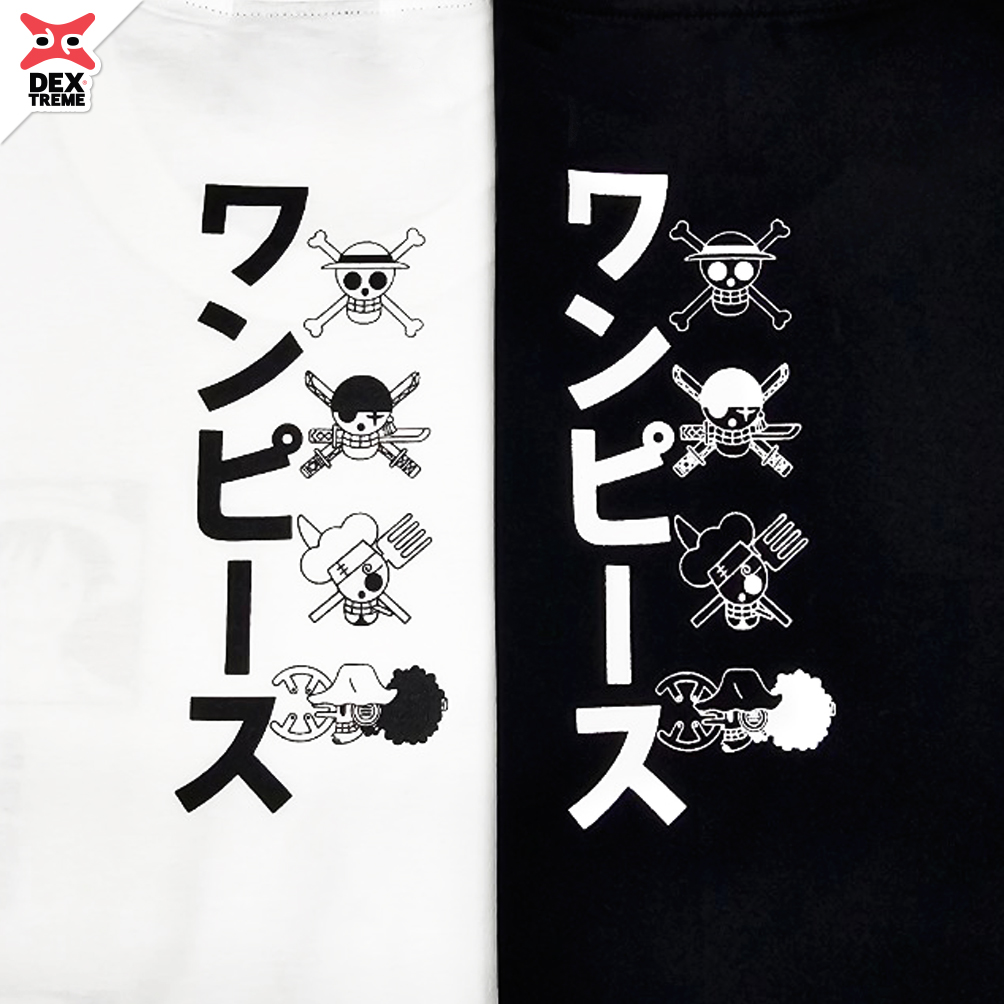 เสื้อวันพีซ Tees OP Luffy,Zoro,Sanji,Usopp
