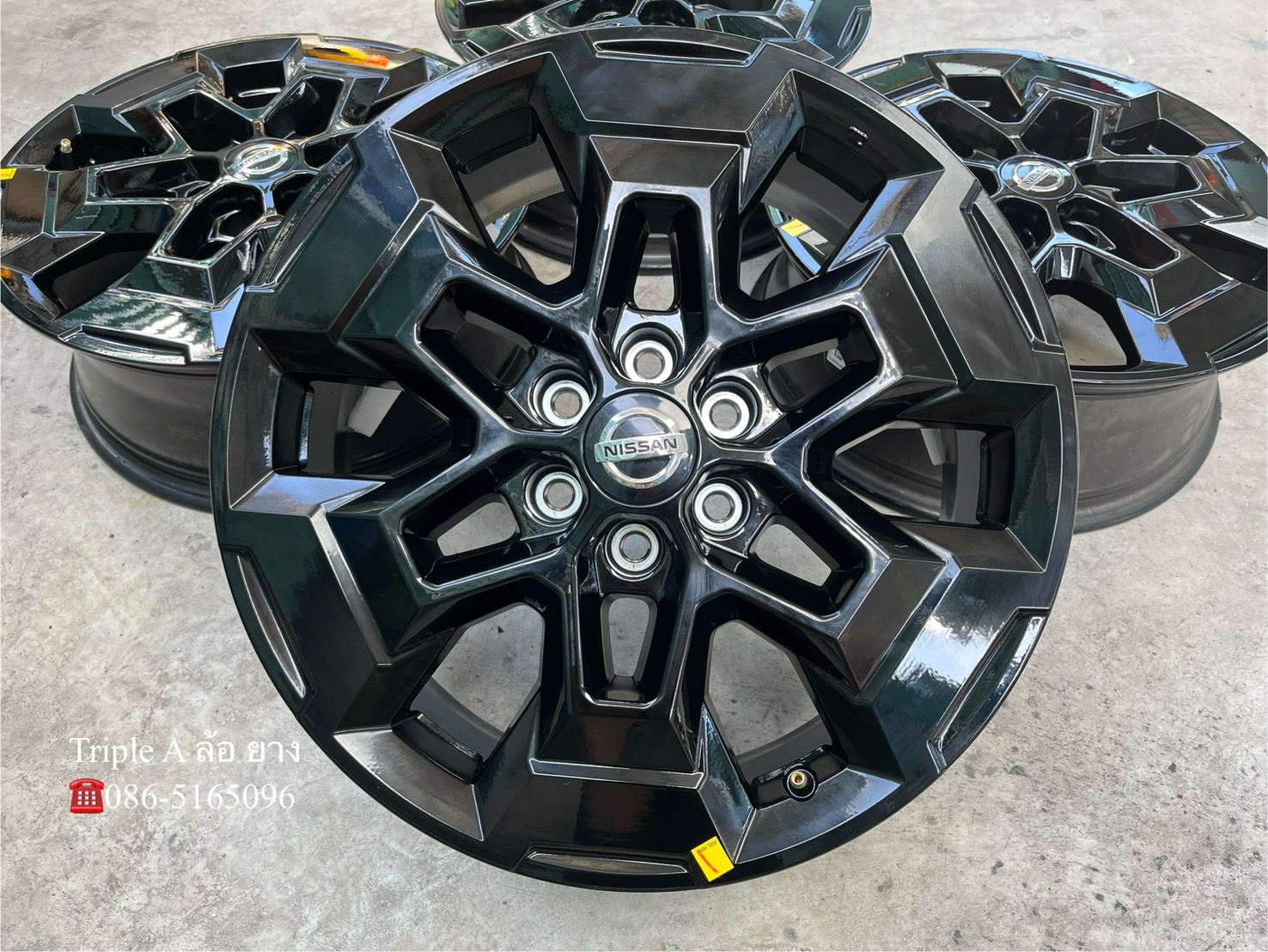 ✨ล้อแม็กป้ายแดง✨6รู114✨Nissan Navara Black Edition รุ่นใหม่ล่าสุด ขอบ 18💖ใหม่กริ๊บ💖