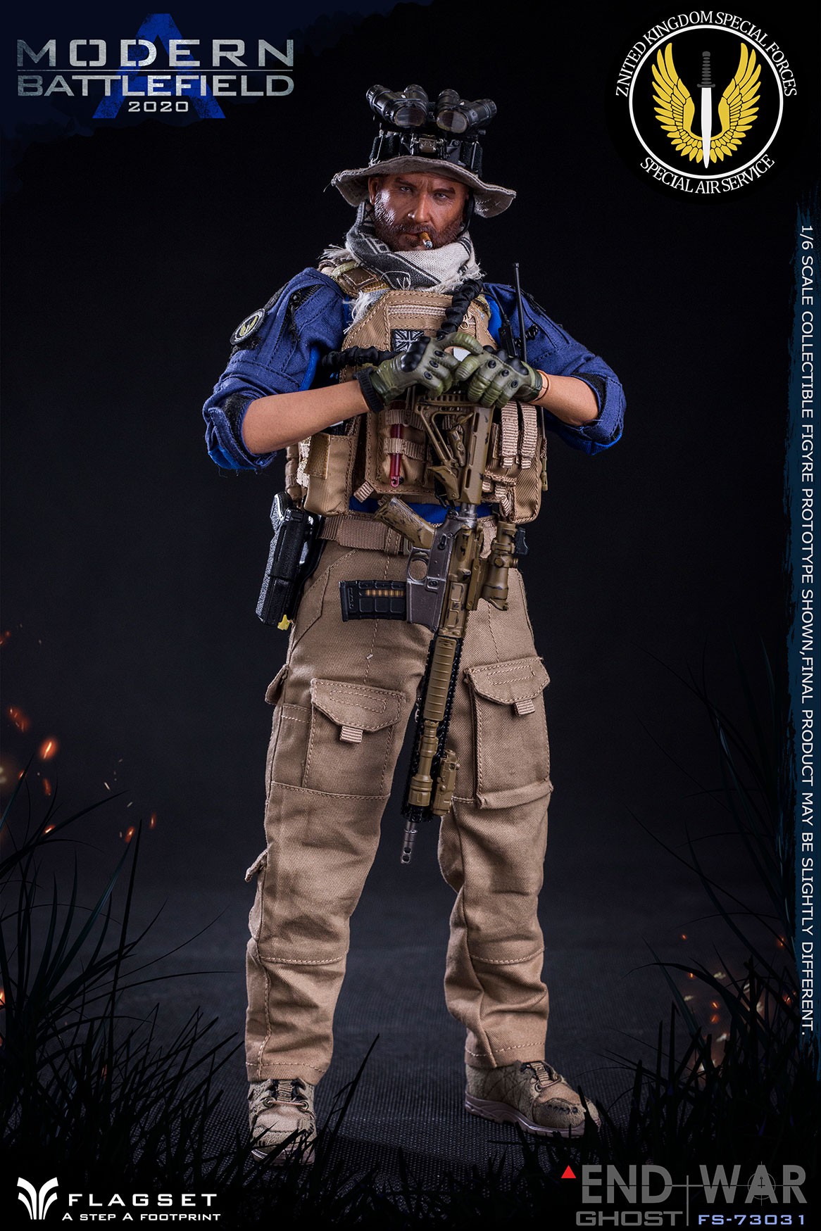 FLAGSET FS-73031 End War Ghost - Modern Battlefield 2020 A