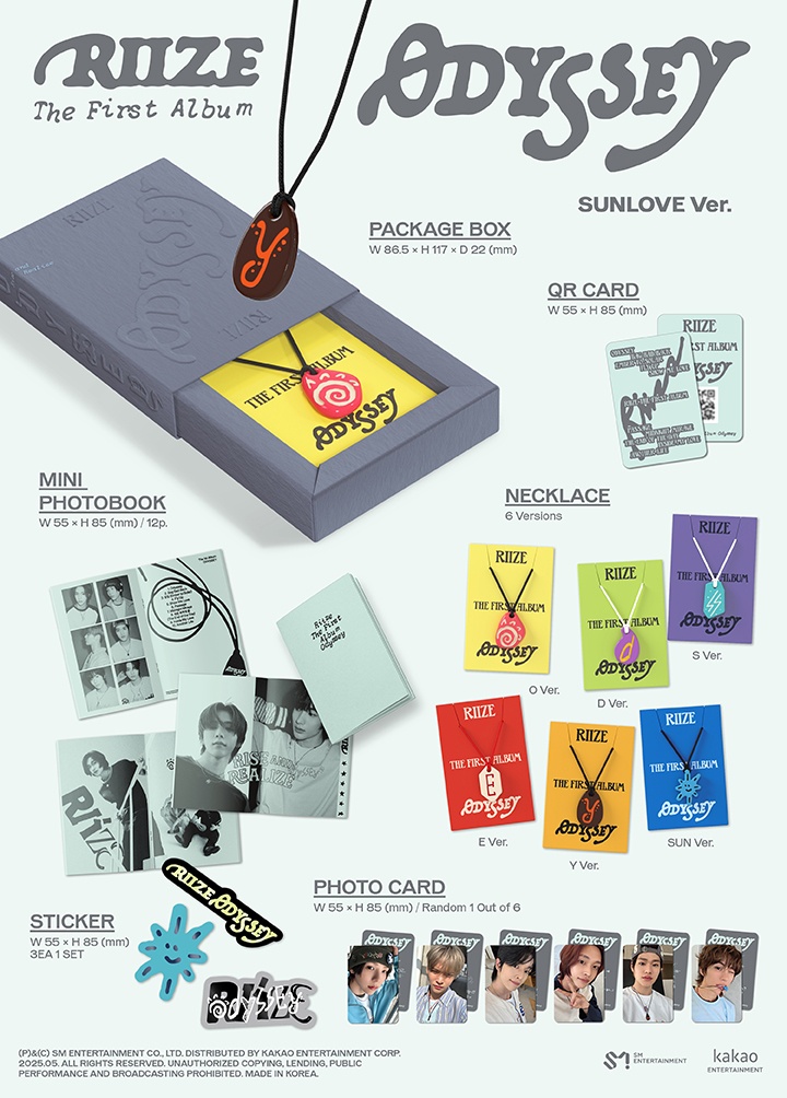 [PRE] RIIZE The 1st Album [ODYSSEY]