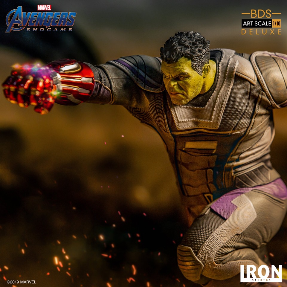Iron Studios BDS Deluxe Art Scale 1/10 Avengers: Endgame - Hulk