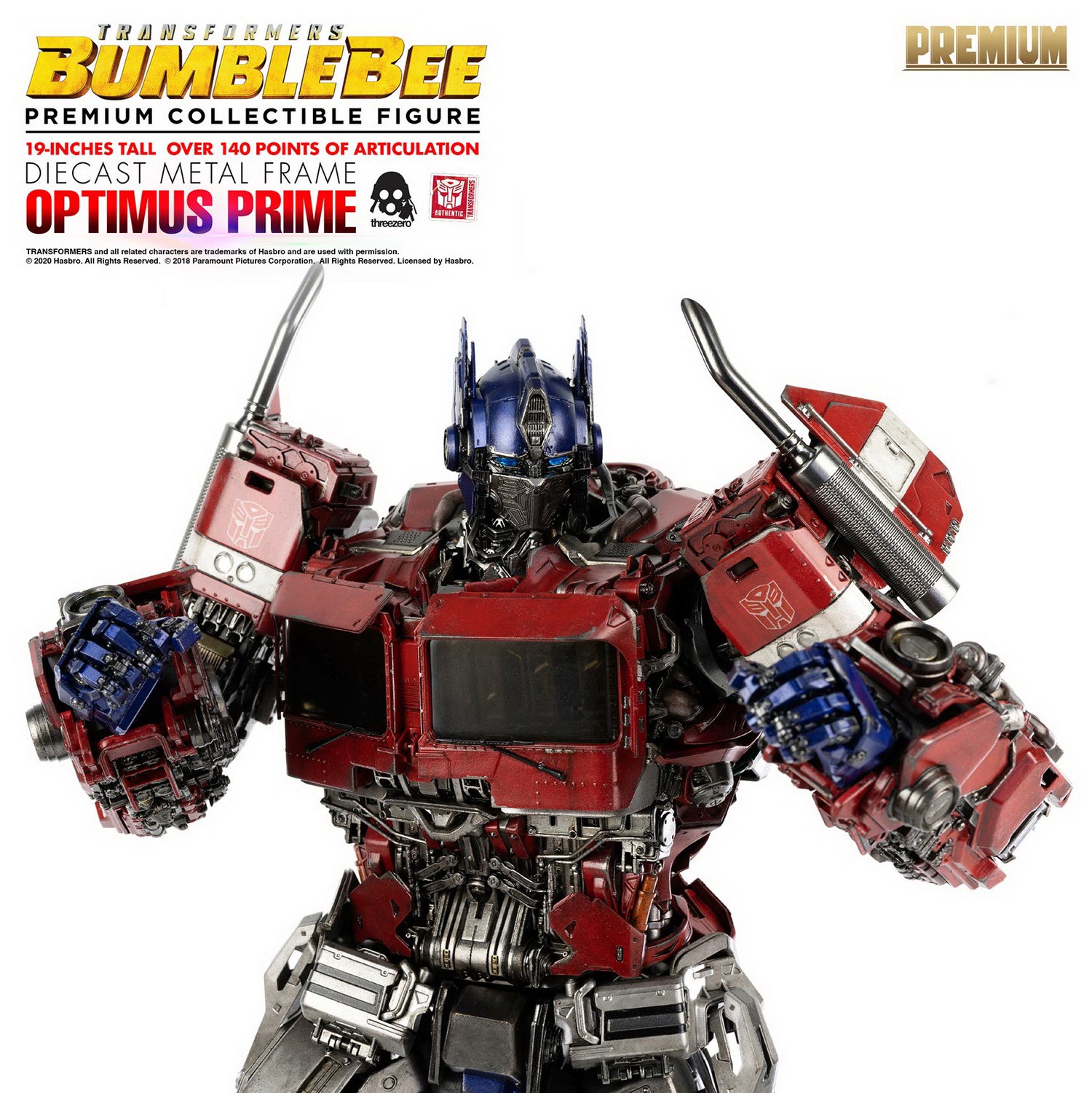 threezero 3Z0162 Transformers: BumbleBee - PREMIUM Optimus Prime
