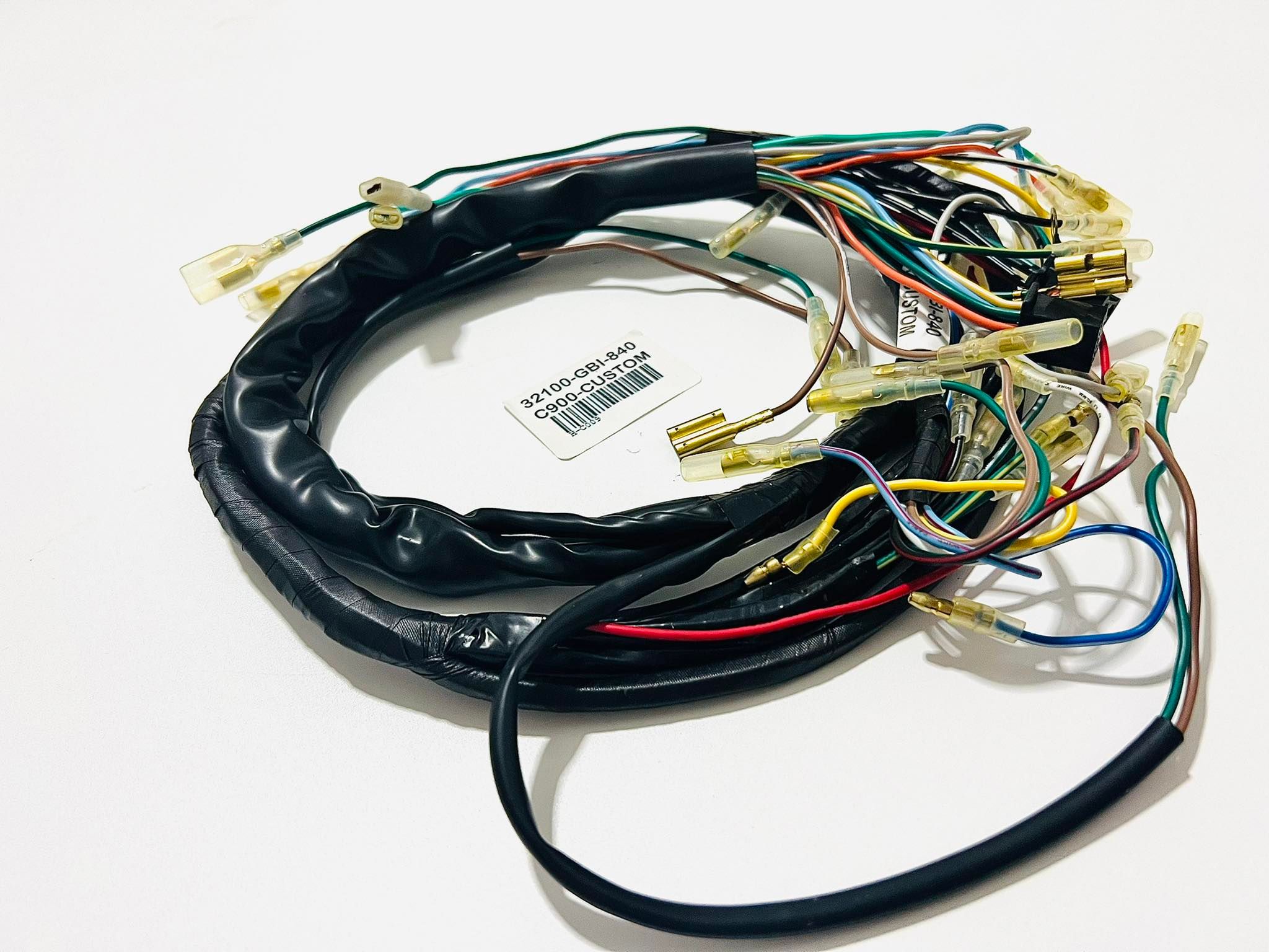 ชุดสายไฟคัสตอม c900 สตาร์ทมือ นบ
