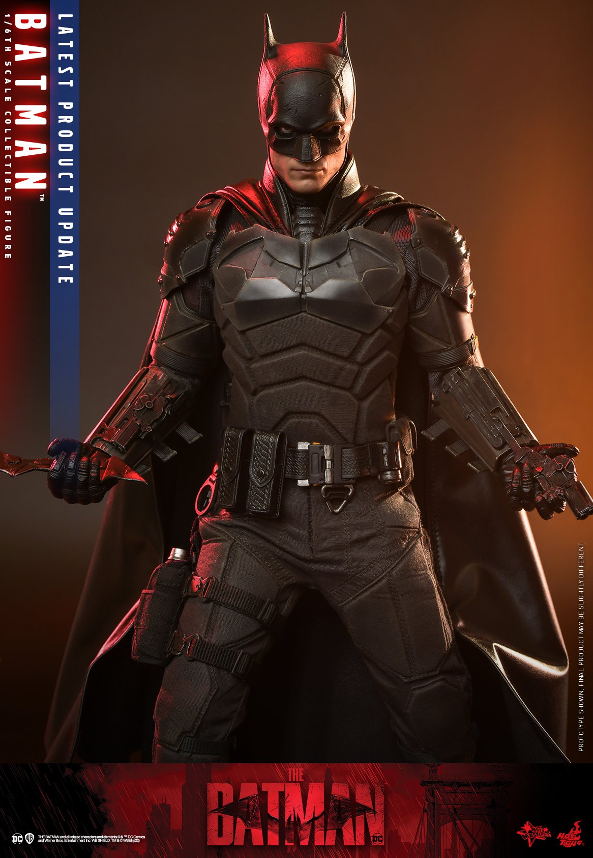 Hot Toys MMS641 1/6 The Batman - Batman and Bat-Signal