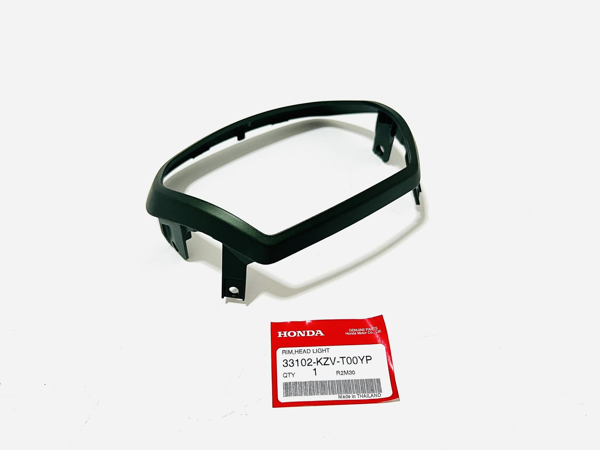 ขอบไฟหน้าดรีมซูปเปอร์คลับ super cub รุ่นไฟเหลี่ยม สีเขียวขาว แท้ รอ