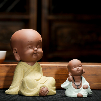 ตุ๊กตาดินเผาตบแต่งห้อง พุทธนิกายเซน Zen Creative /นำเข้าจากแหล่งผลิตประเทศจีน