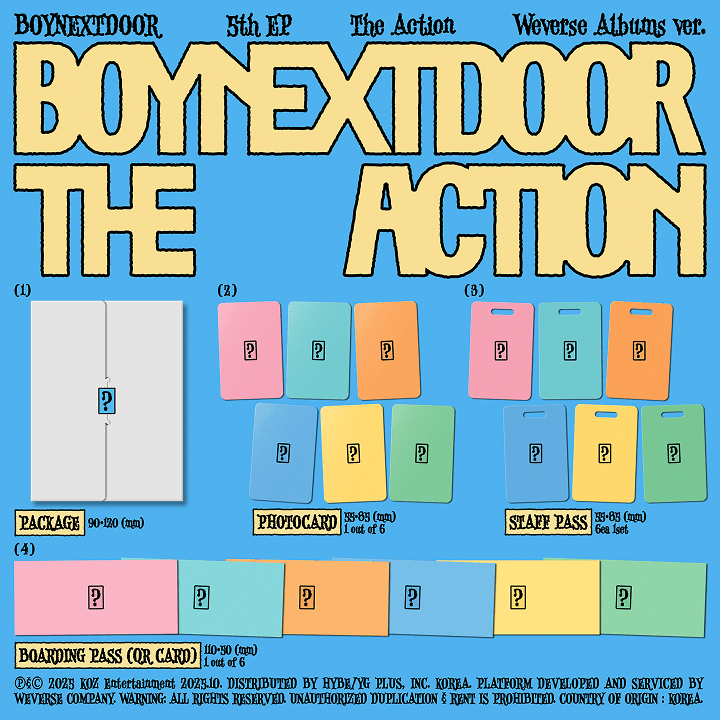 [PRE] BOYNEXTDOOR 5th EP [The Action]