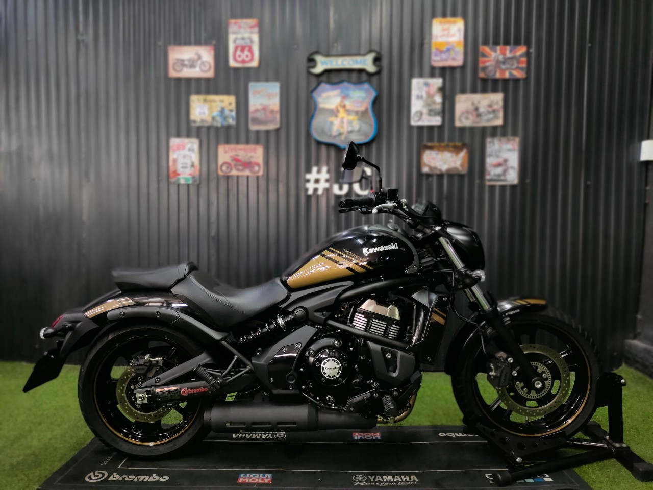 😘 #VULCAN 650S รุ่นพิเศษ Cafe Edition ปี 2019แท้ จดทะเบียน ธ.ค.2019 สภาพนางฟ้าราคาตลาดนัด สำเนา