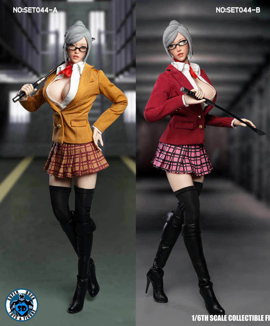 SUPER DUCK SET044A COSPLAY - Explosive Milk Sister (Orange Suit)