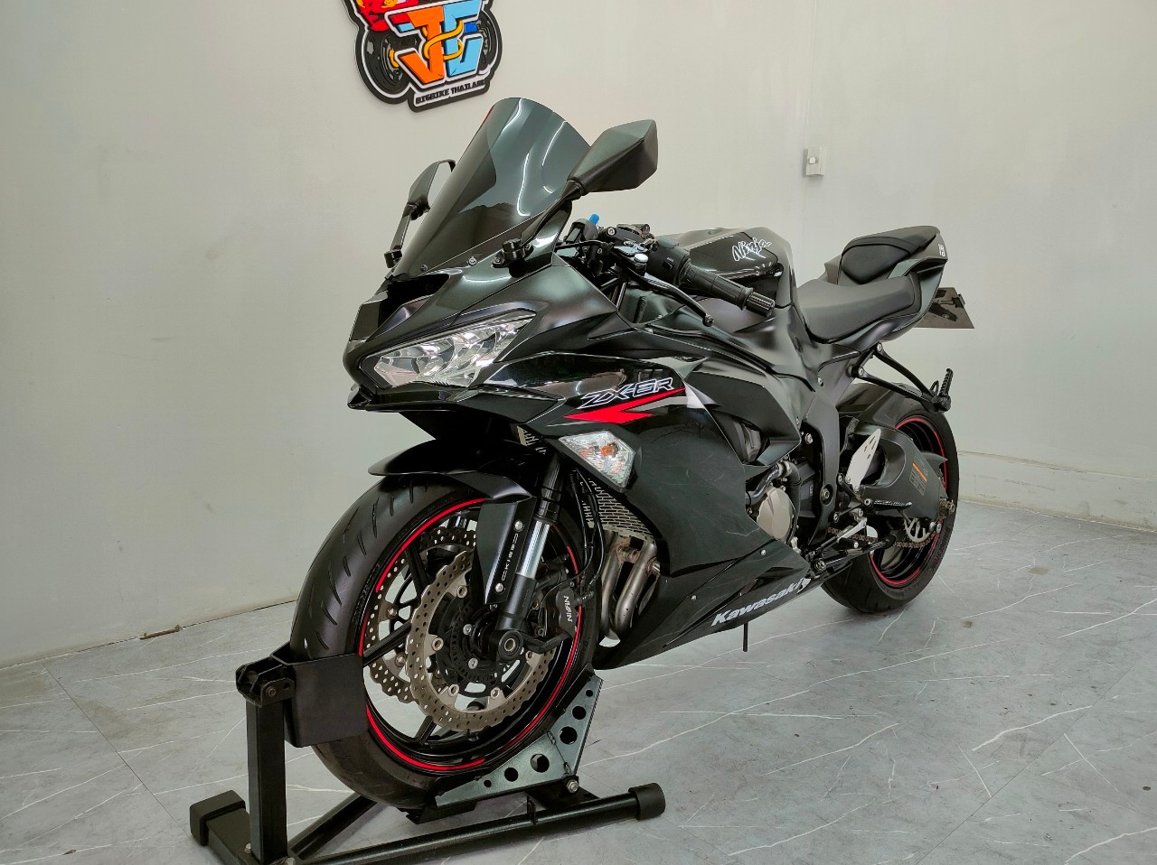 📣 ทรงสปอร์ตที่เป็นกระแส KAWASAKI ZX6R จดปี 2022 โมเดล19 ✨ นางฟ้า 6,xxx โลแท้...สภาพนี้มากี่คันก็หมด 😘