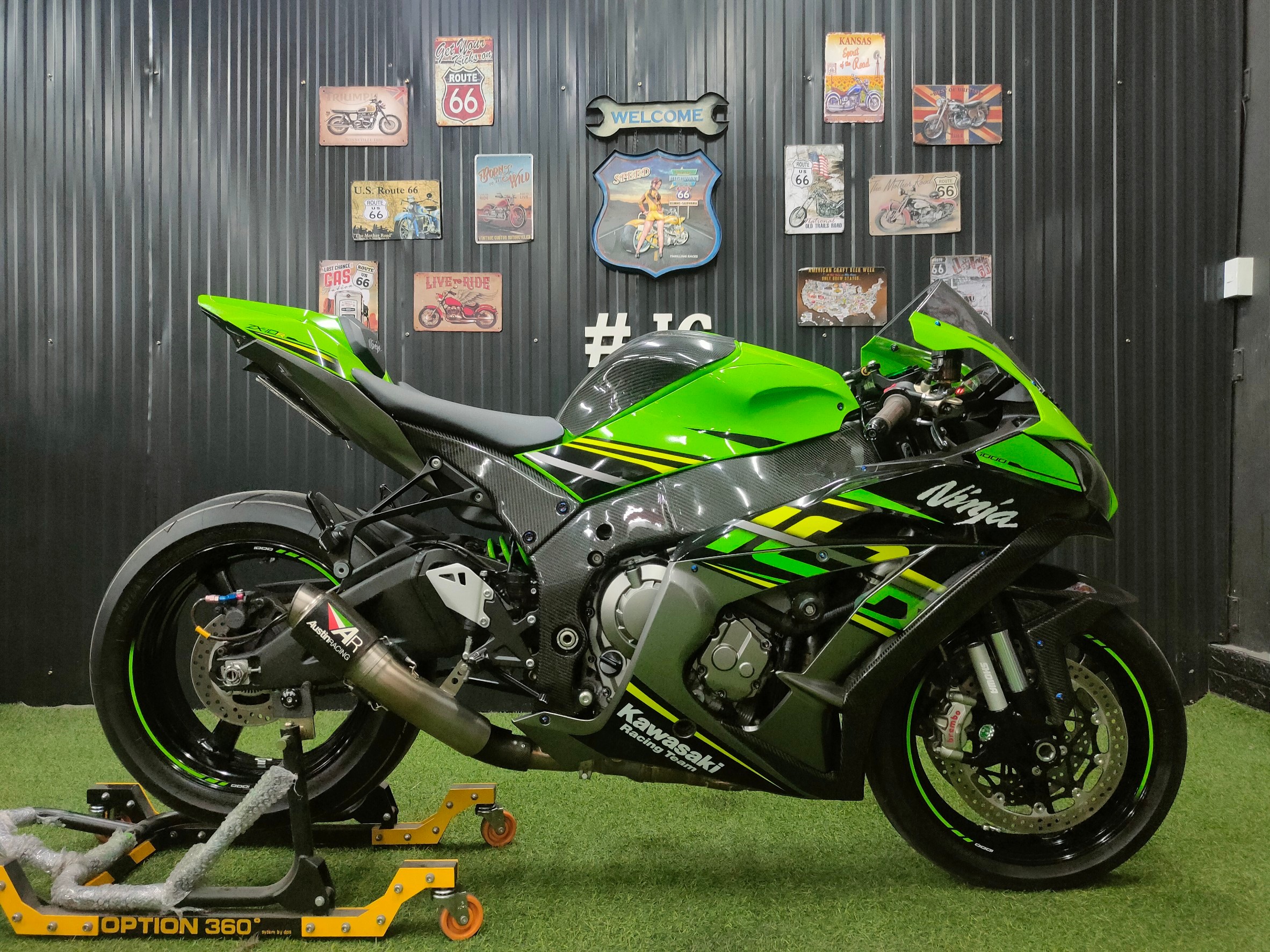 🔥 Rare มากๆคันนี้‼️ #ZX10R กับเลขไมล์ 1,275 กิโลแท้ ของแต่งรอบคัน 😱 รถปี18 สภาพแฝดป้ายแดง‼️