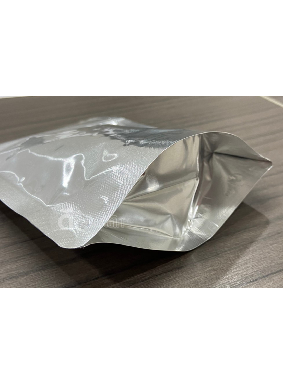 ถุงซิปก้นตั้ง อลูมิเนียม : 14*21 ซม. แพ็ค 100ใบ