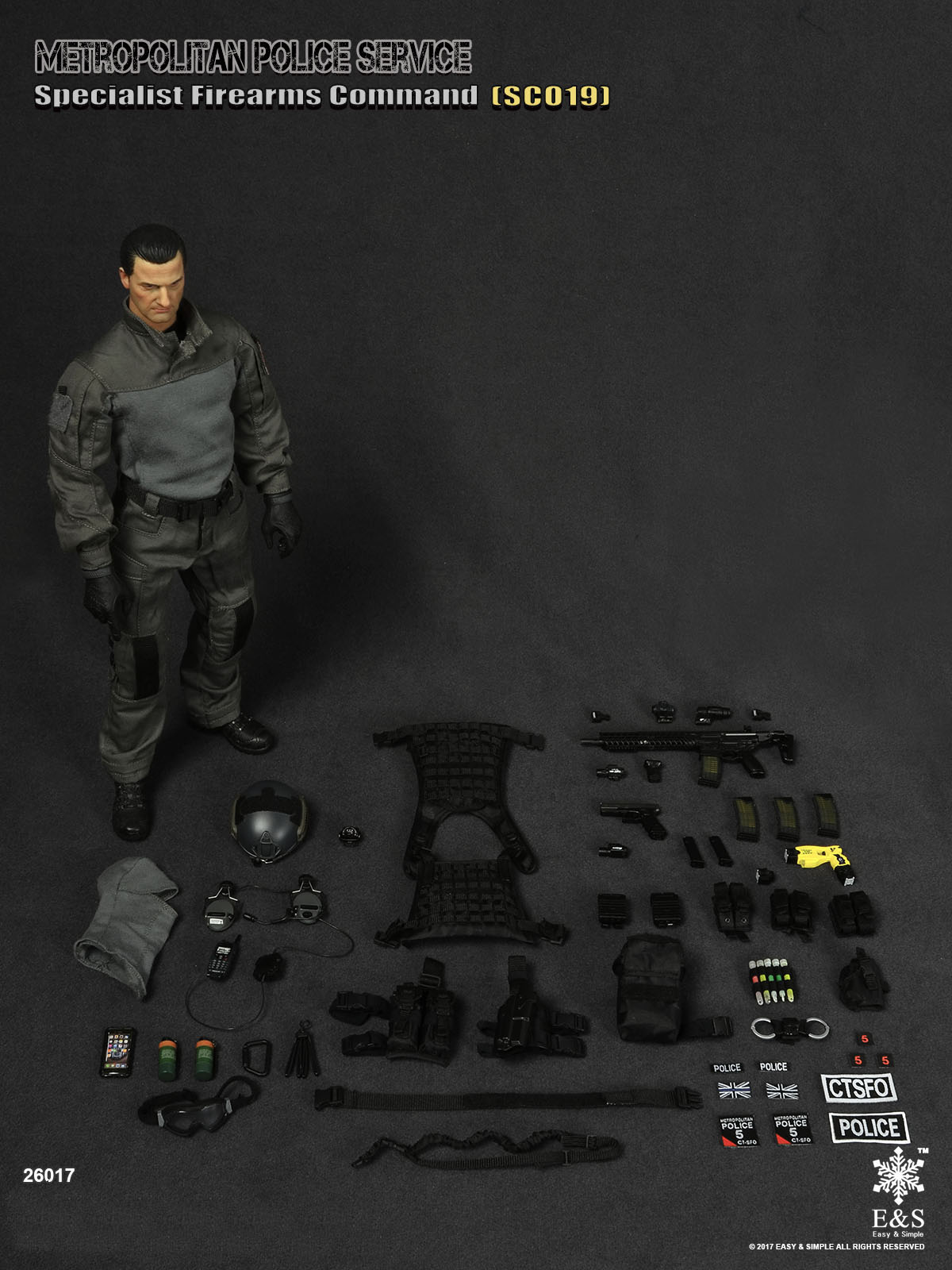 Easy&Simple 26017 British Specialist Firearms Command [SCO19]