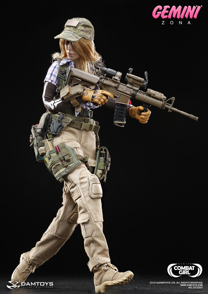 DAMTOYS 16 COMBAT GIRL Series - DCG002 Gemini Vicky