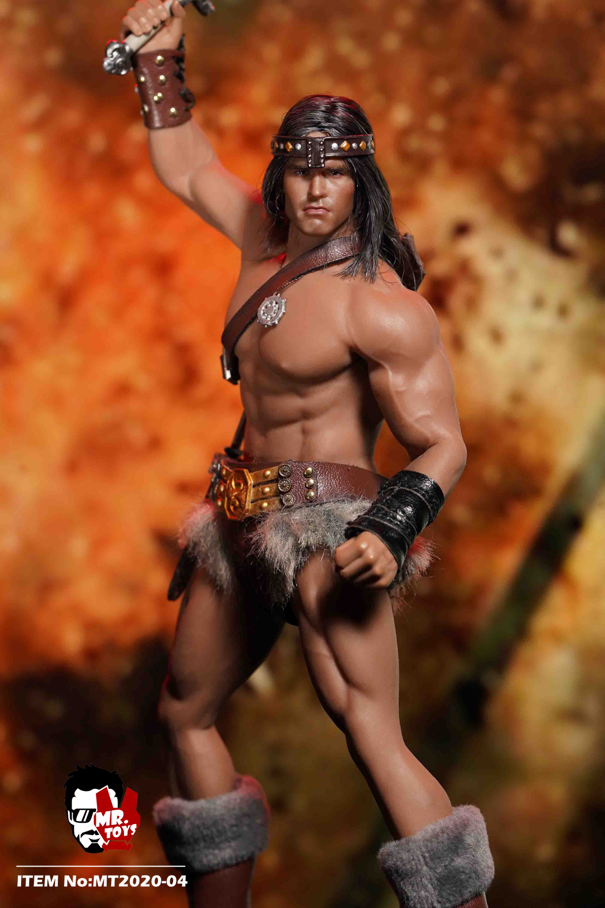MR.TOYS MT2020-04 1/12 Conan Headsculpt Clothing Set