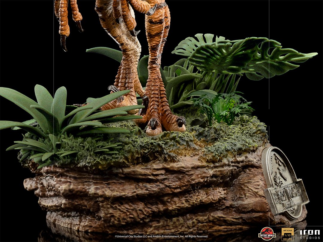 Iron Studios Deluxe Art Scale 1/10 The Lost World: Jurassic Park - Velociraptor