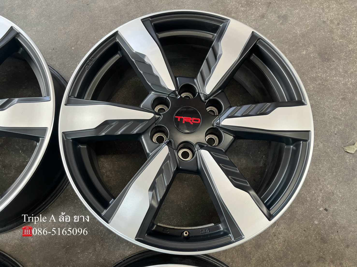 ✨ล้อแม็กแท้💯✨ Toyota Fortuner TRD ขอบ 20 ดำหน้าเงา💖สวยกริ๊บ💖