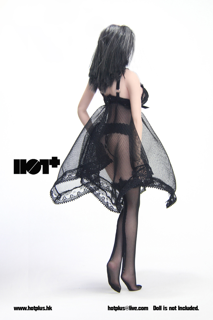 HotPlus HP031 1:6 HotPlus Sexy Lace Lingerie Set (Black)