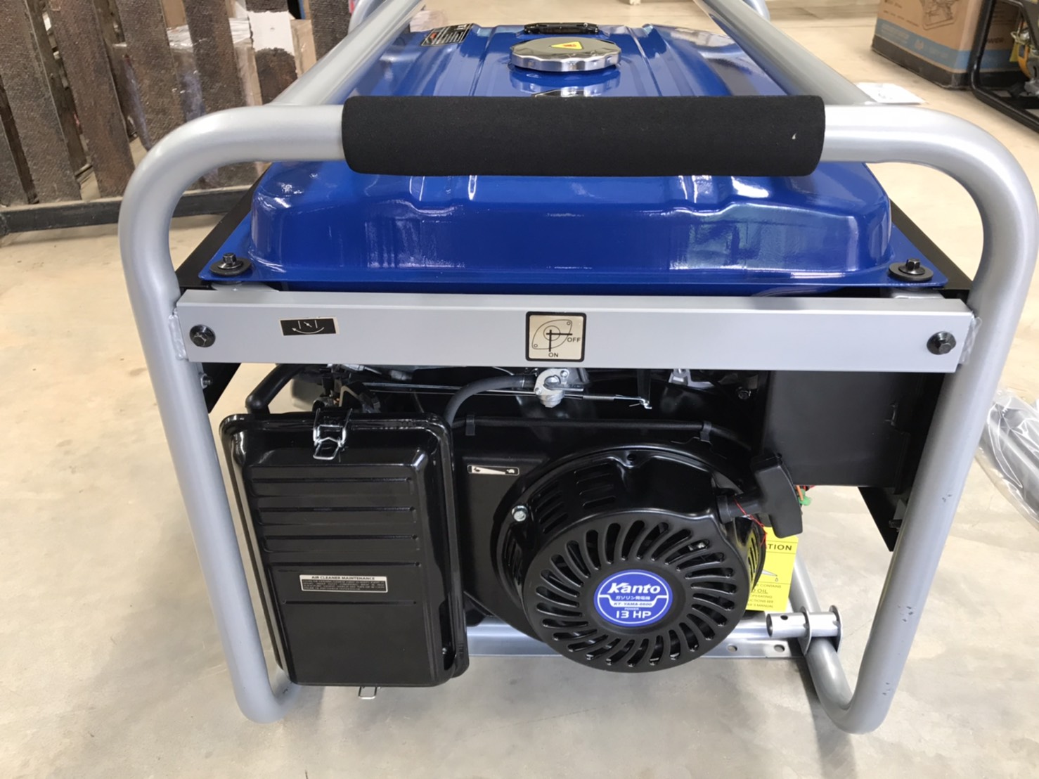 เครื่องปั่นไฟเบนซิน KT-YAMA-6600 (5,500W.)KANTO(กุญแจสตาร์ท)(ฟรีค่าจัดส่ง)