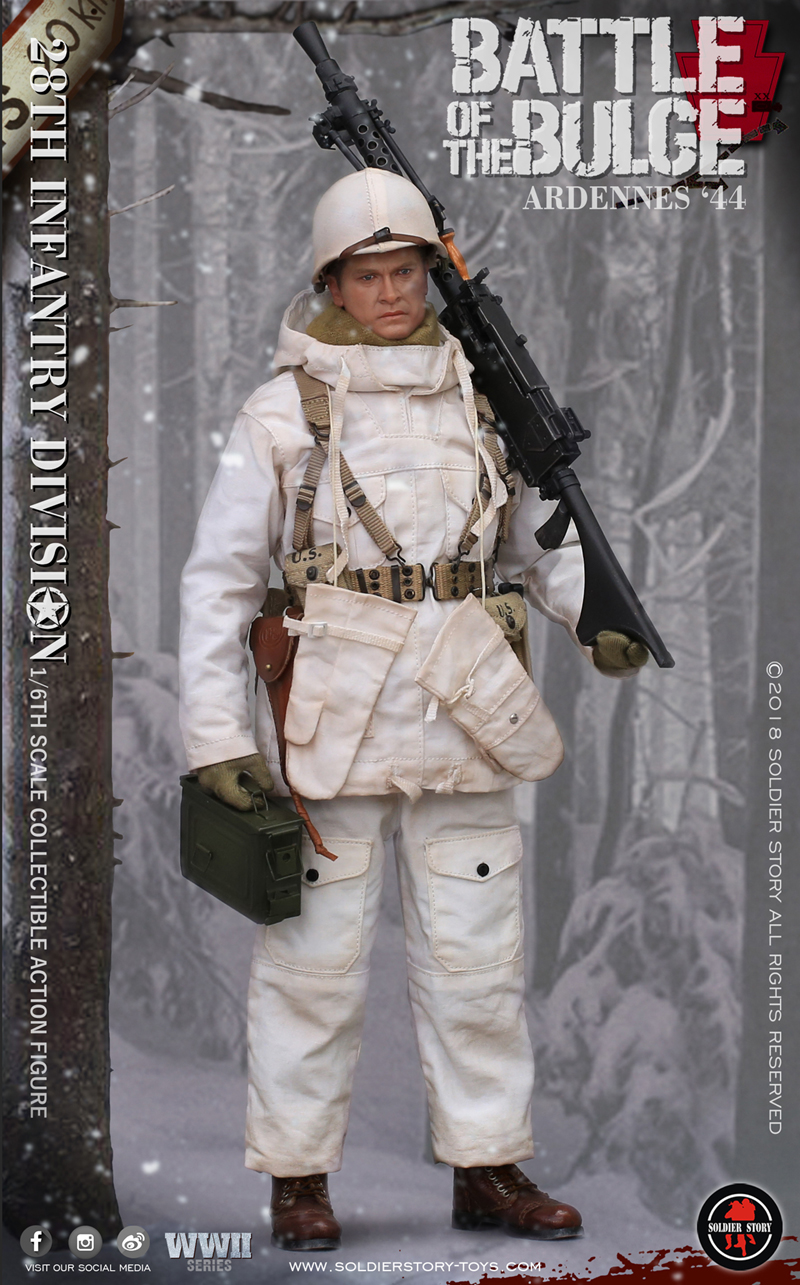 Soldier Story SS-111 WWII Series 28th Infantry Division 1/6 Battle of the Bulge - Ardennes '44
