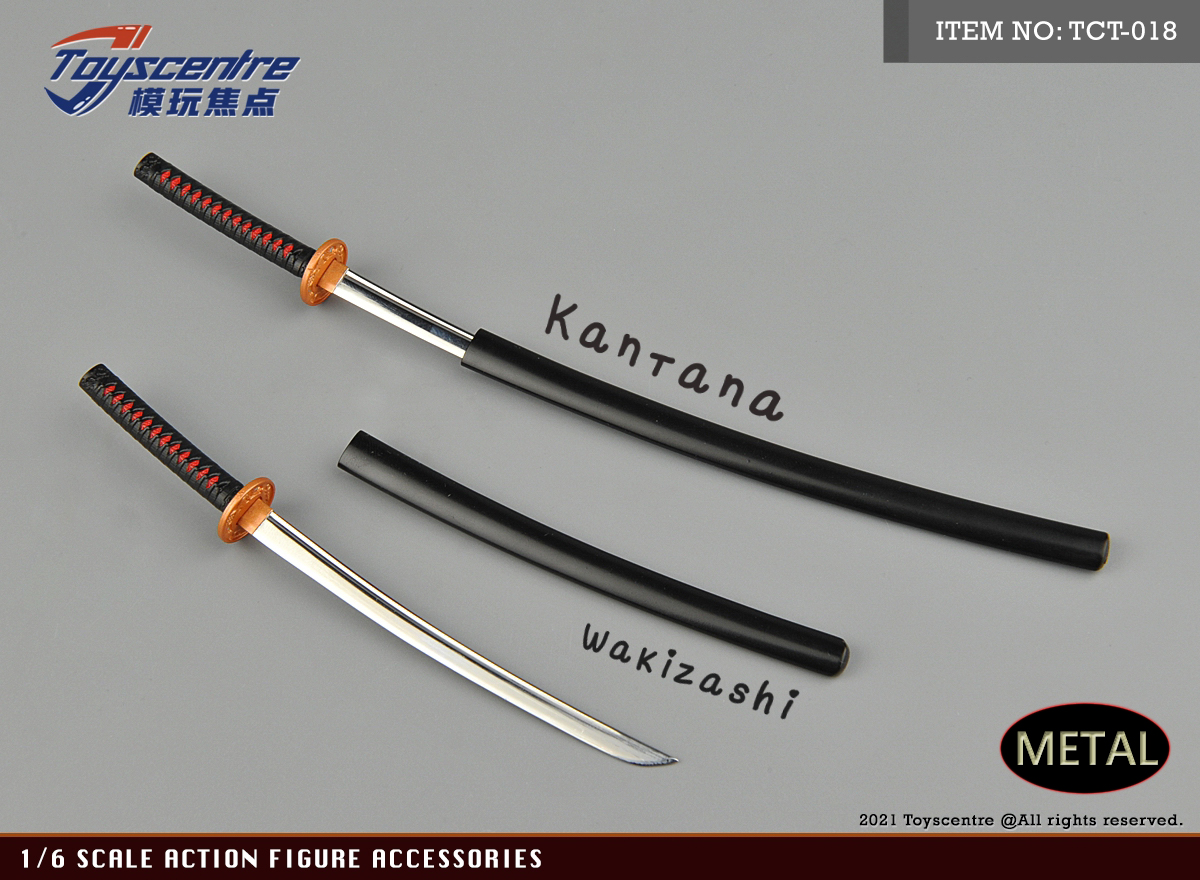 Toyscentre TCT-018 1/6 Kantana & Wakizashi Set