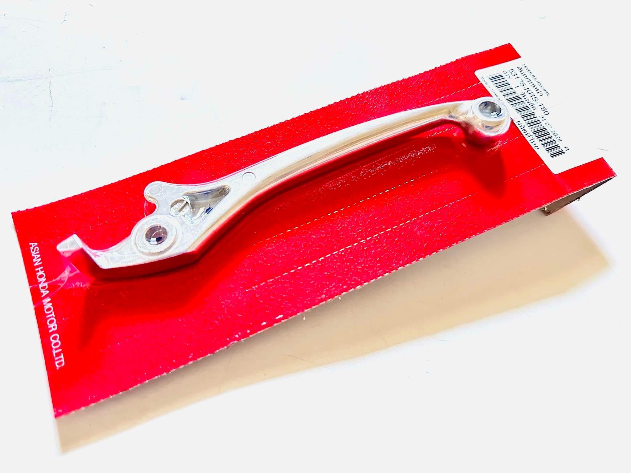 มือเบรคเวฟ110 i wave 110 i รุ่นดิสเบรค ปี2019 สีชุบ รอ