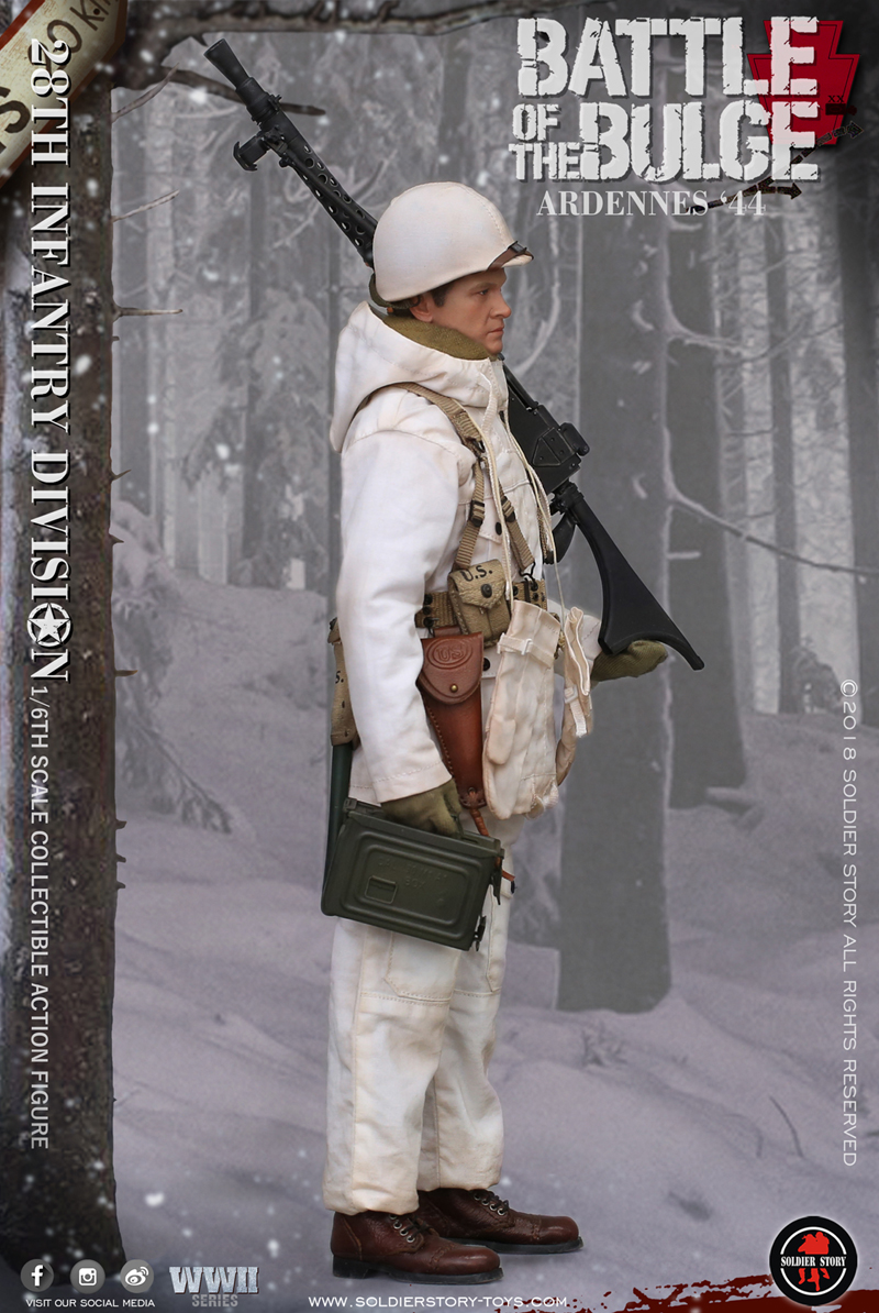 Soldier Story SS-111 WWII Series 28th Infantry Division 1/6 Battle of the Bulge - Ardennes '44