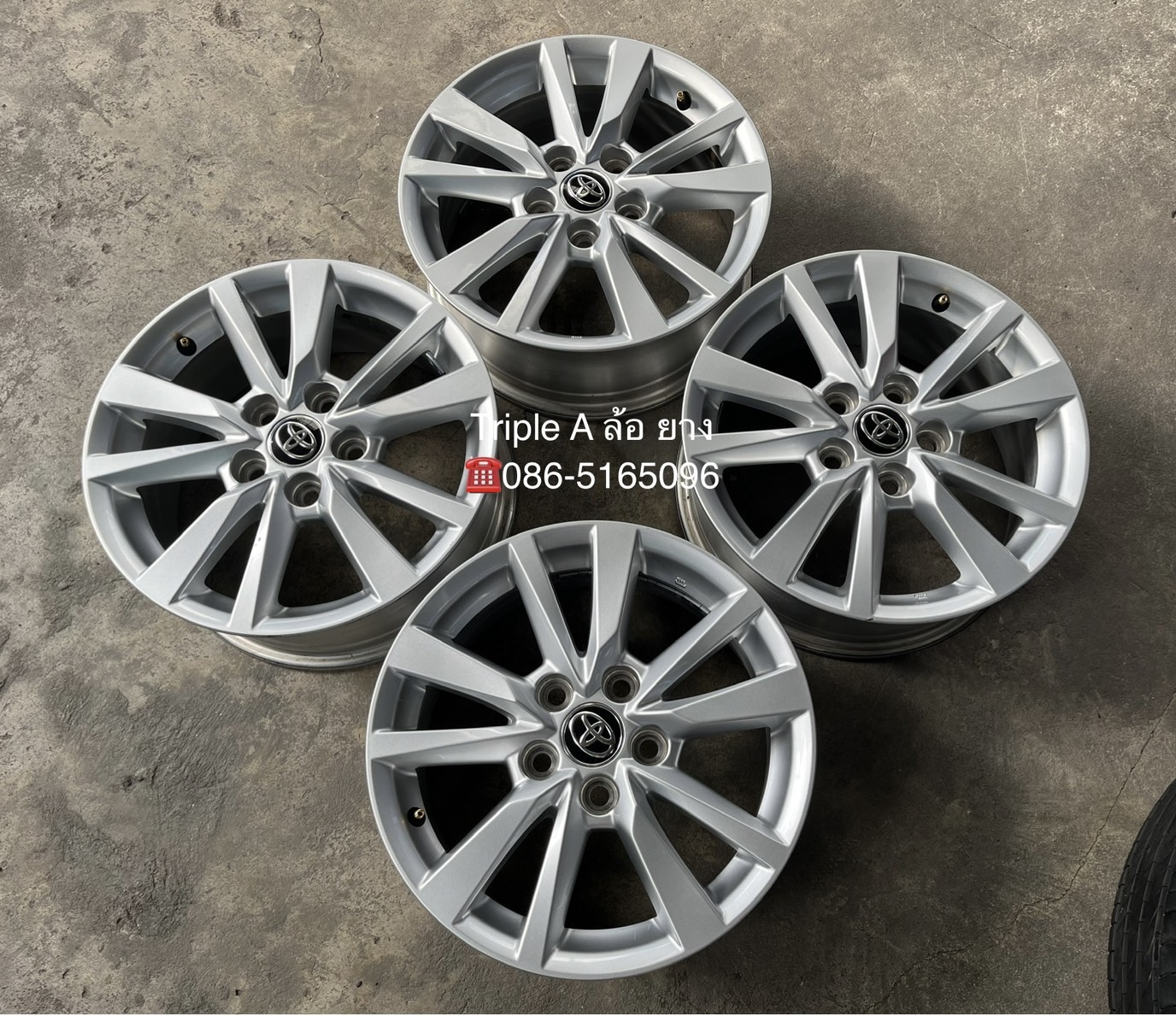 ✨ล้อแม็ก 5รู114✨Toyota Camry รุ่นใหม่ ขอบ 16