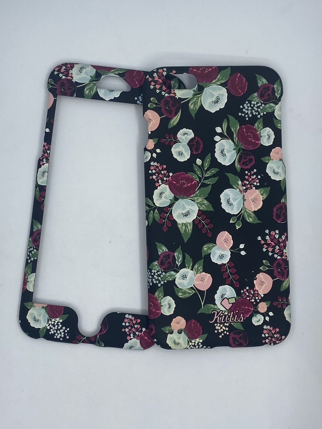 เคสคูทิส(Kutis)เคสไอโฟน6พลัส,6Sพลัส(ลายดอกไม้)มาใหม่ เคสประกบหน้า-หลัง เคสเรืองแสง เคสลายวินเทจ ร้านSuperhero Klongthom