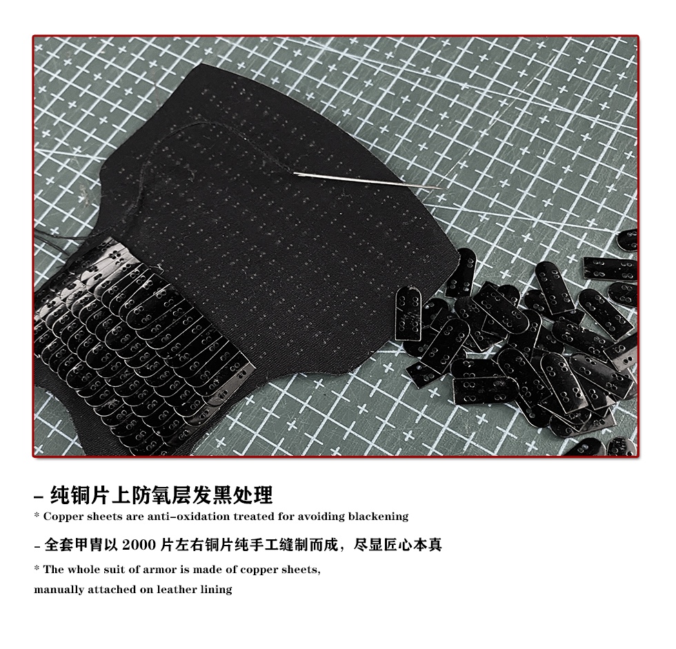 303TOYS MP014 + MP015 1/6 THREE KINGDOMS SERIES - ZHANG FEI YIDE (EXCLUSIVE COPPER VERSION) & BLACK CLOUD ON SNOW (THE STEED OF ZHANG FEI)