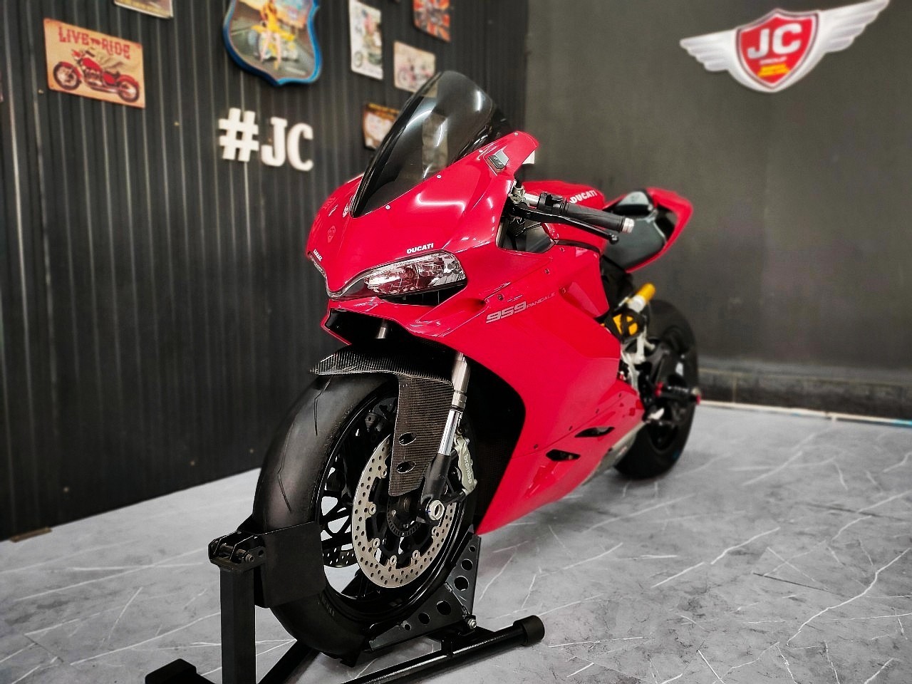 ITALY มาทั้งที ต้องจัดเต็มคาราเบล DUCATI Panigale959 รถปี 2017 💥 นางฟ้า ไมล์น้อย แต่งทั้งคัน‼️