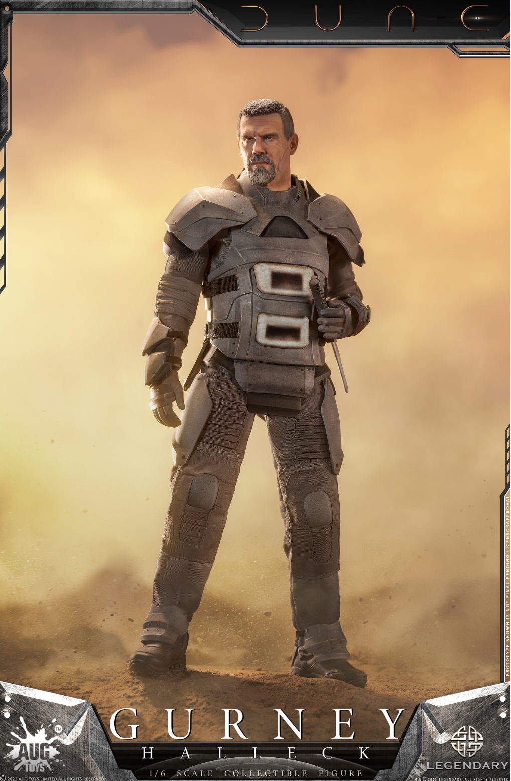 AUG TOYS DL002 1/6 DUNE - GURNEY HALLECK