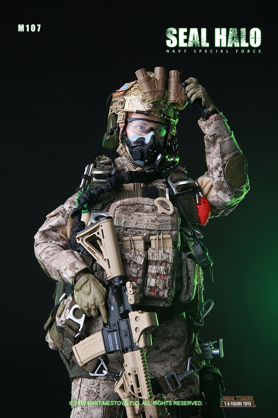 MINI TIMES MT-M017 1/6 NAVY SPECIAL FORCE SEAL HALO