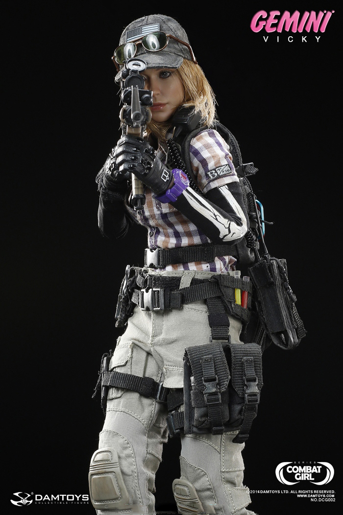 DAMTOYS 16 COMBAT GIRL Series - DCG002 Gemini Vicky